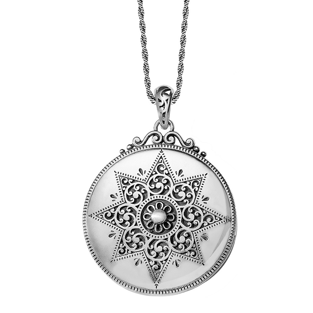 Brighton Etoile Convertible Locket Necklace NWT